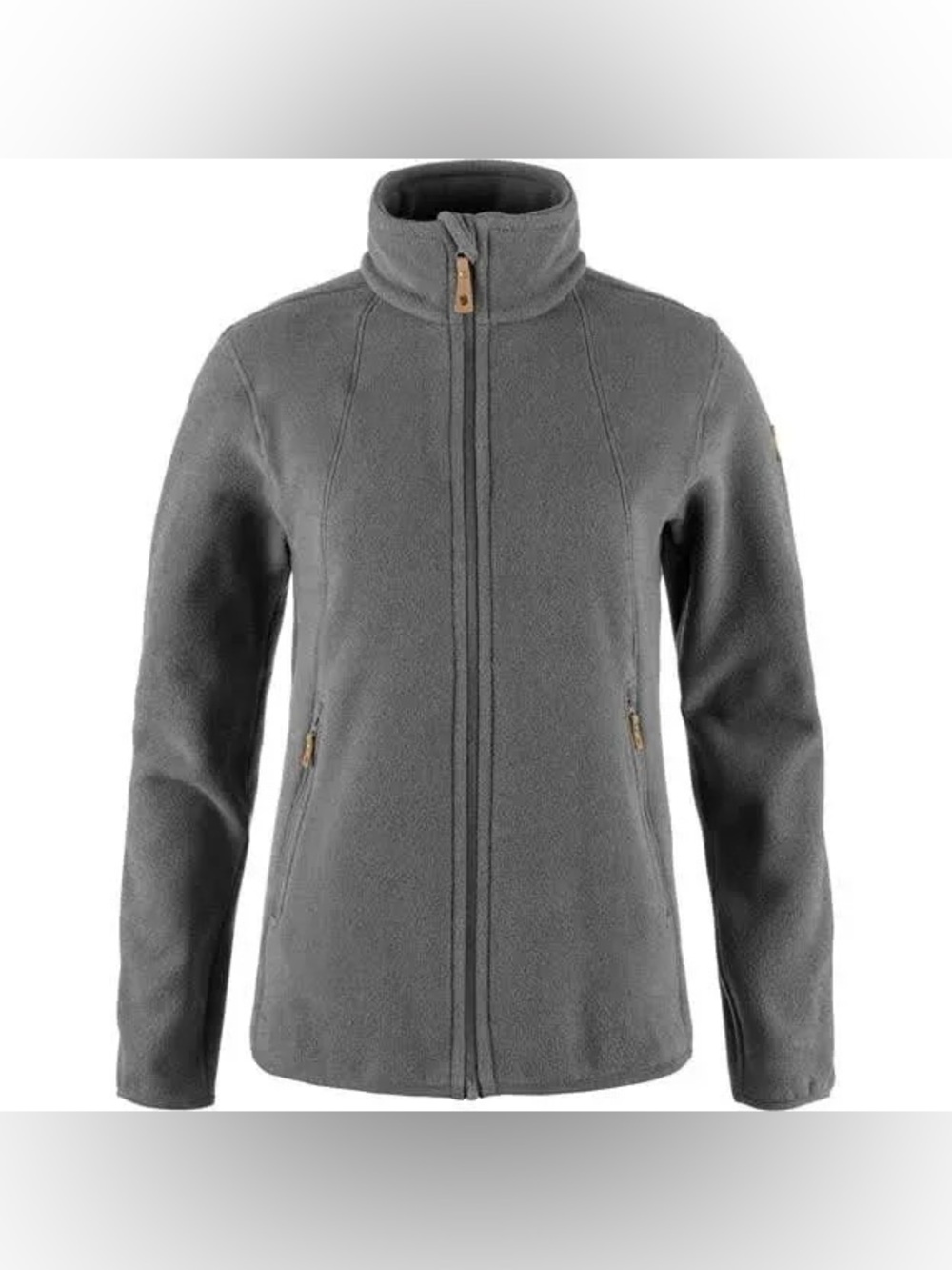 Fjallraven Women’s Dark Gray Fleece Stina Full Zip Jacket
